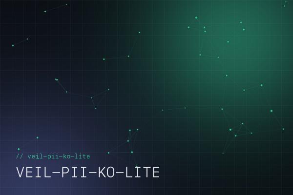 Veil-PII-Ko-Lite — 경량 한국어 PII 모델 개발 리포트